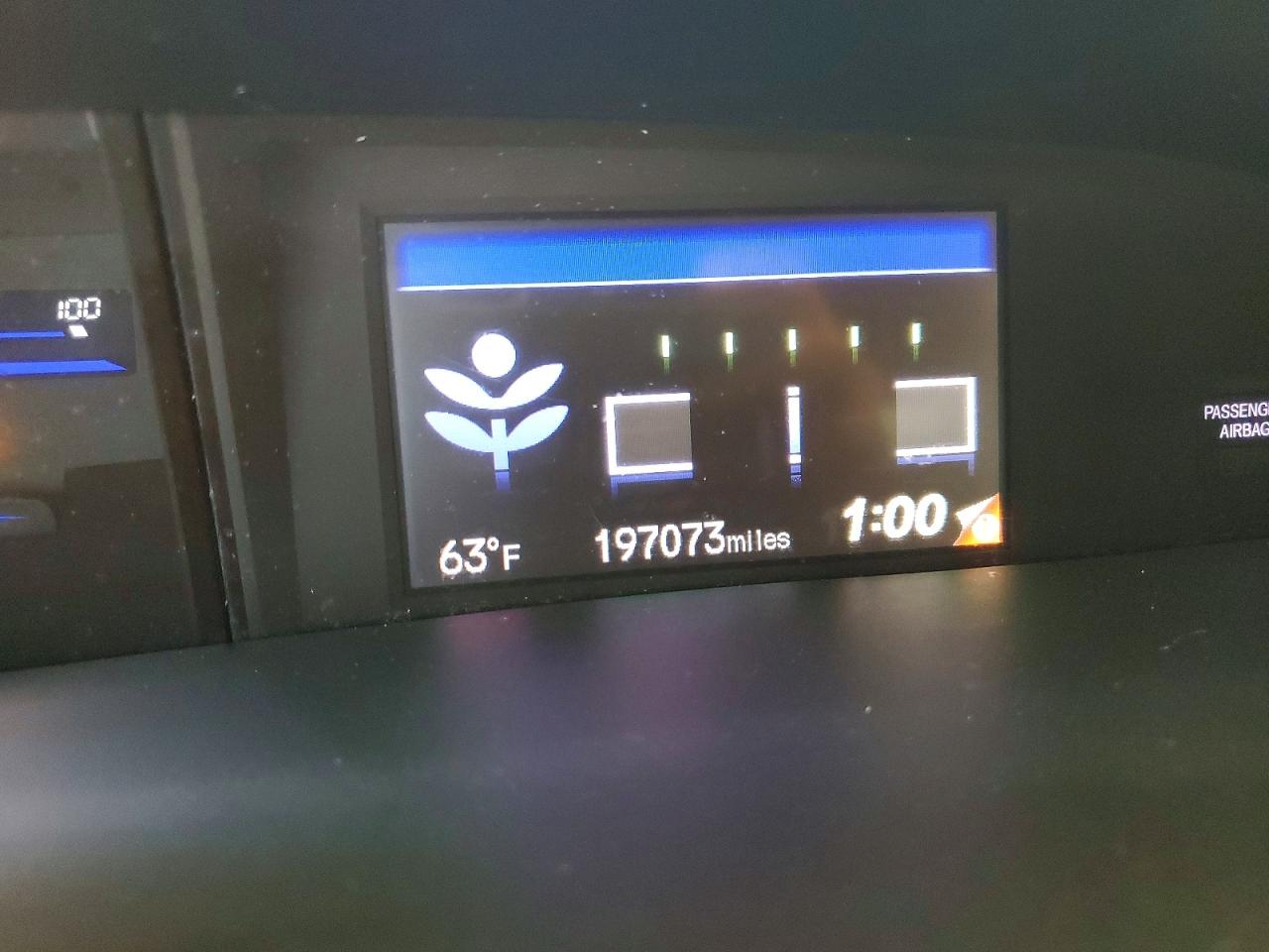 2012 Honda Civic Hybrid Gray vin: JHMFB4F27CS000637