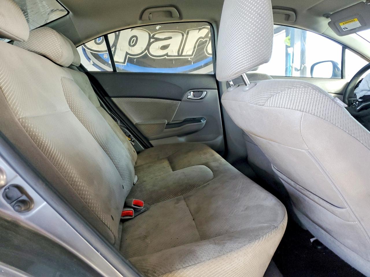 2012 Honda Civic Hybrid Gray vin: JHMFB4F27CS000637