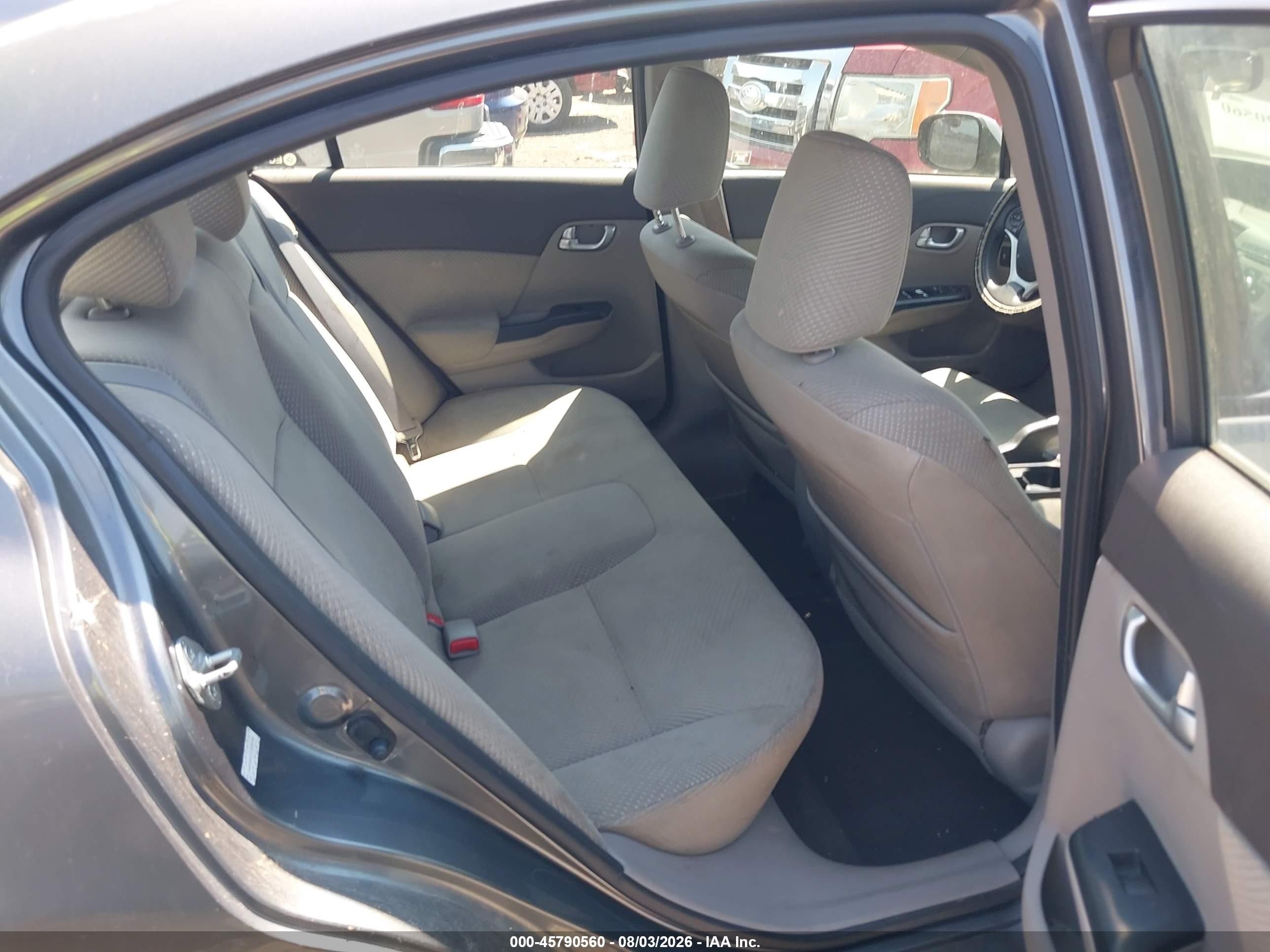 2012 Honda Civic Hybrid   Gray vin: JHMFB4F27CS005188