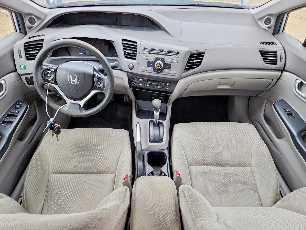 2012 Honda Civic Blue vin: JHMFB4F27CS009127