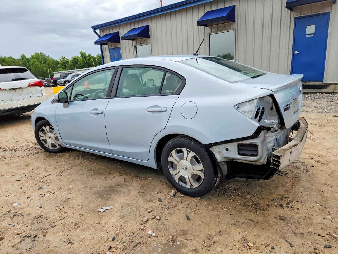 2012 Honda Civic Blue vin: JHMFB4F27CS009127