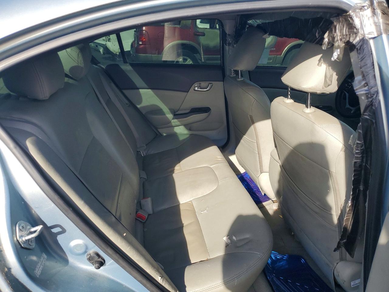 2012 Honda Civic Hybrid Blue vin: JHMFB4F28CS001067