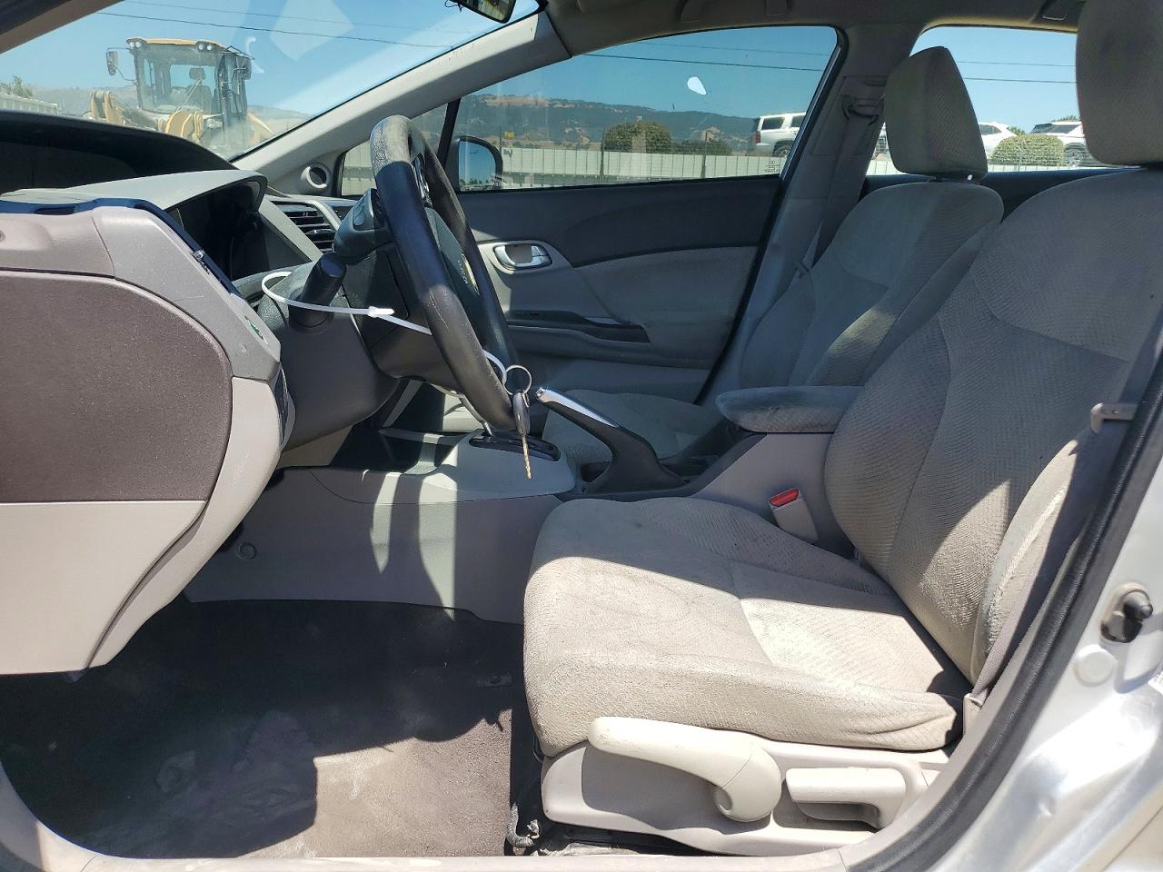 2012 Honda Civic Hybrid Silver vin: JHMFB4F28CS010402