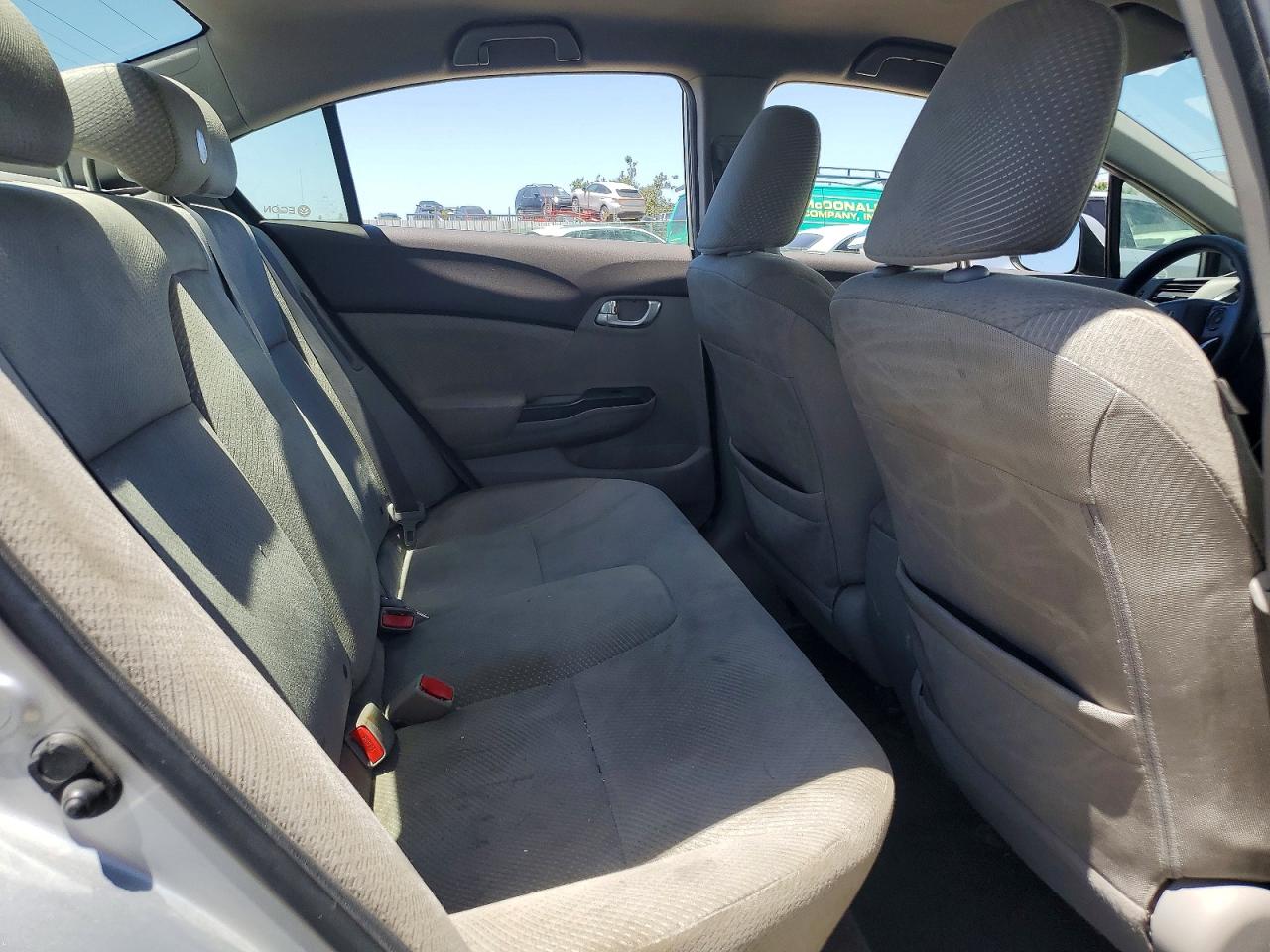 2012 Honda Civic Hybrid Silver vin: JHMFB4F28CS010402