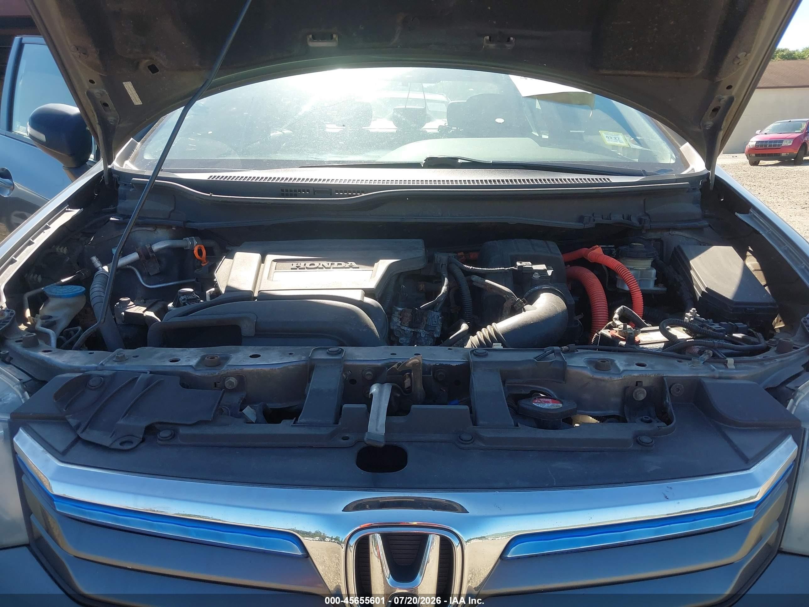 2012 Honda Civic Hybrid Gray vin: JHMFB4F32CS003020
