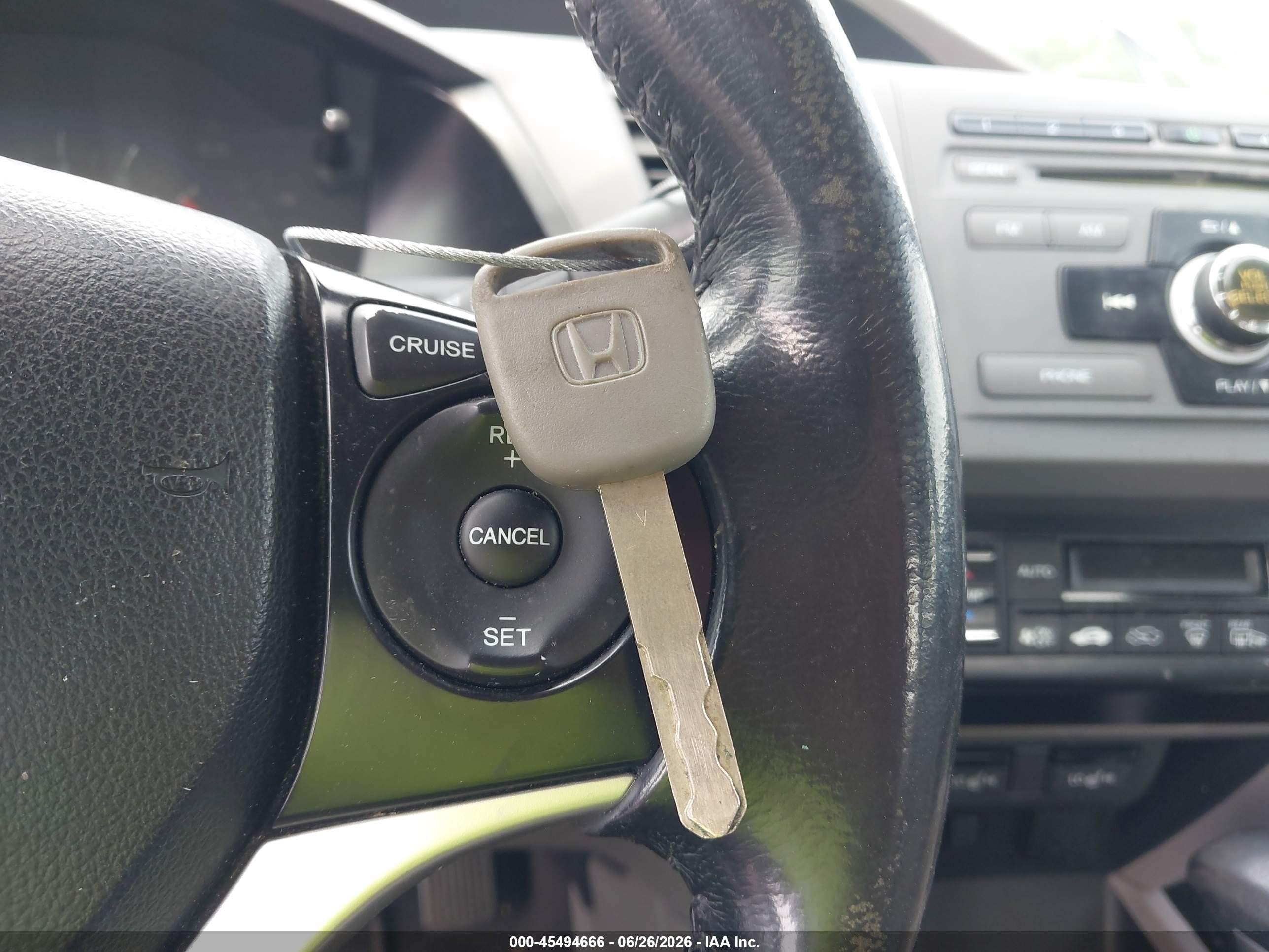 2012 Honda Civic Hybrid   Silver vin: JHMFB4F33CS003432