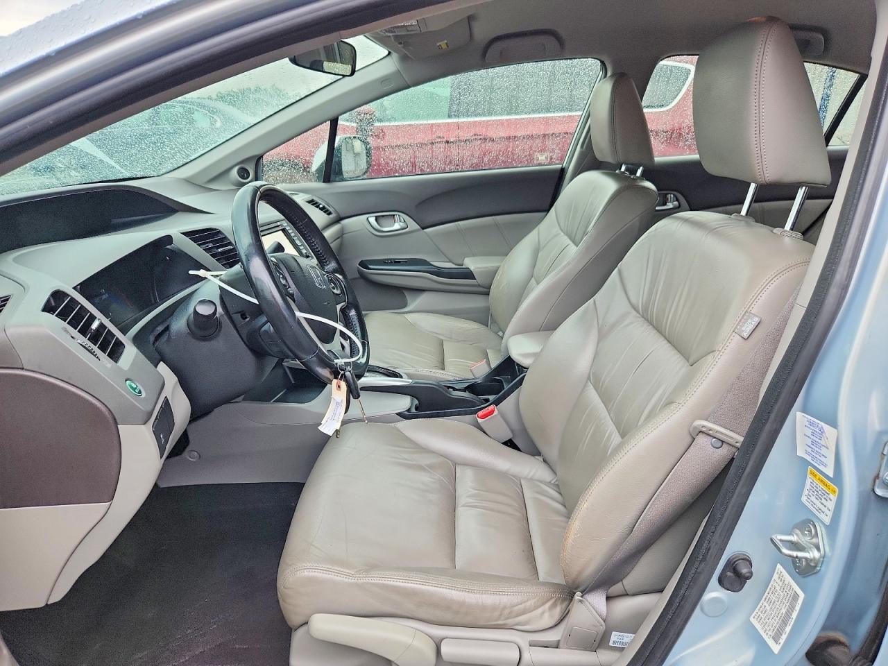 2012 Honda Civic Hybrid L Синий vin: JHMFB4F35CS006266