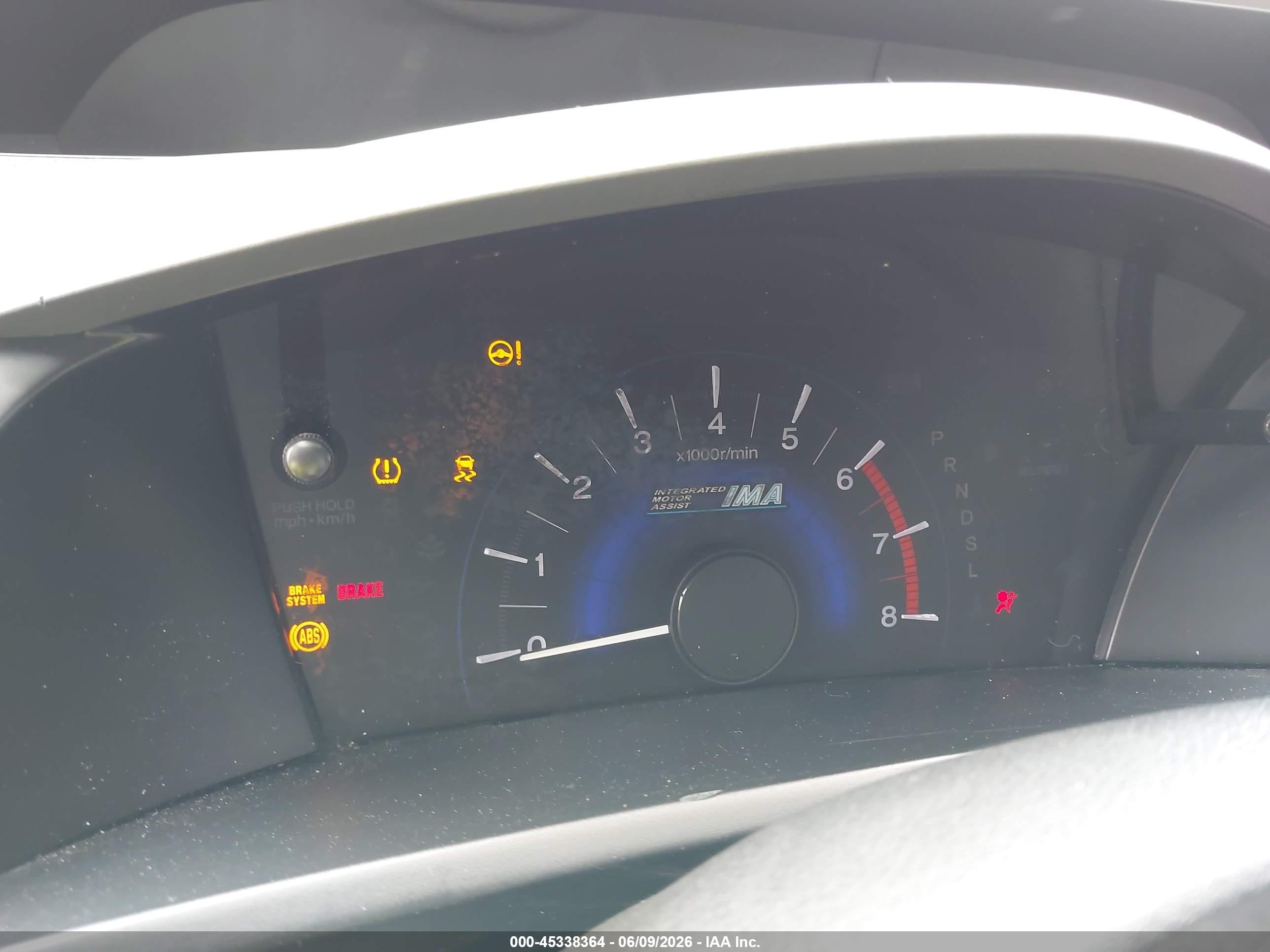 2012 Honda Civic Hybrid   Gray vin: JHMFB4F39CS010675