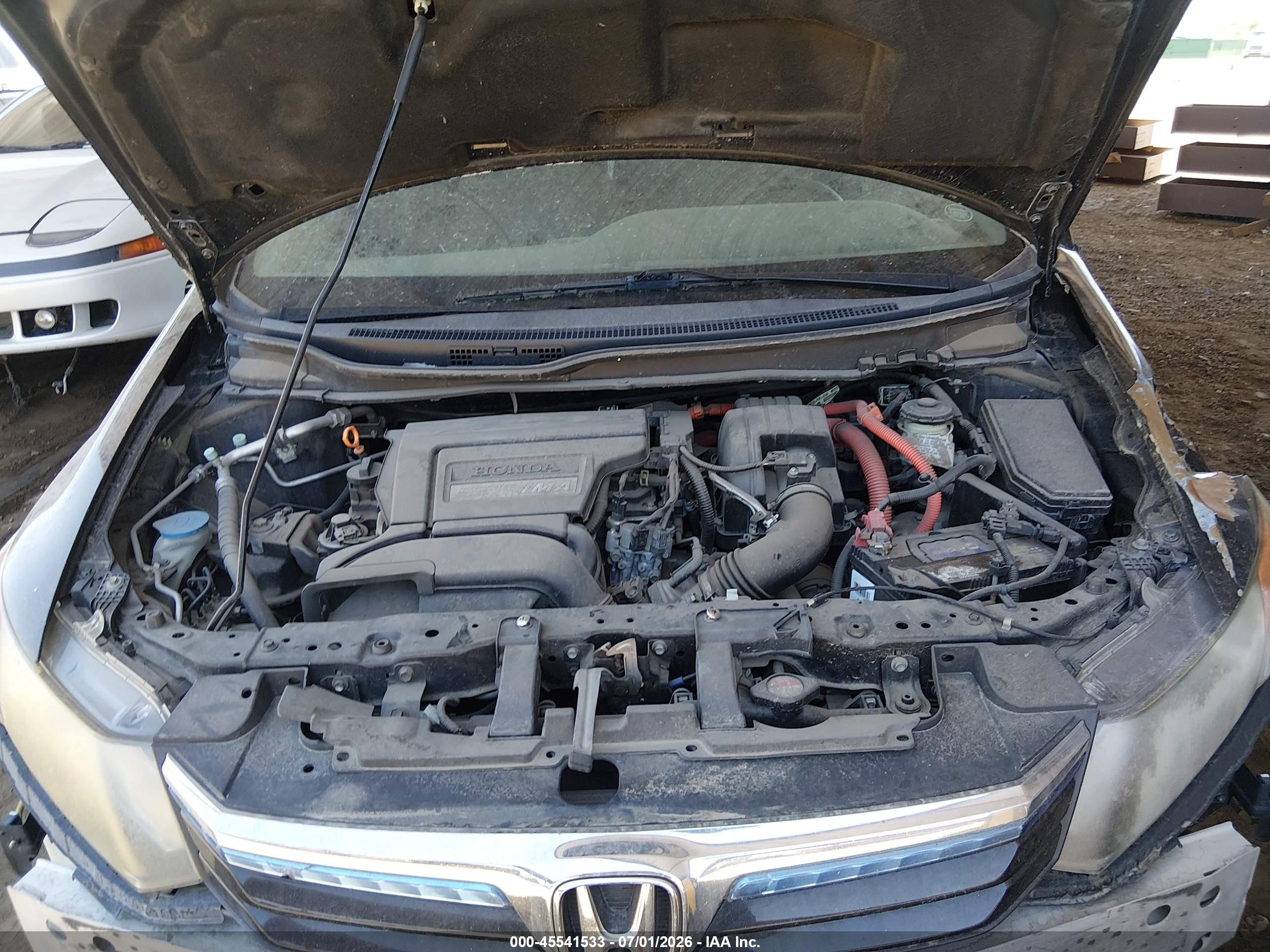 2012 Honda Civic Hybrid   Black vin: JHMFB4F3XCS001077