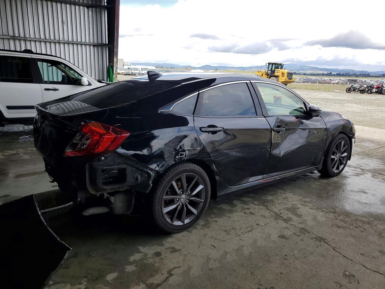 2019 Honda Civic Ex Black vin: JHMFC1F30KX011713