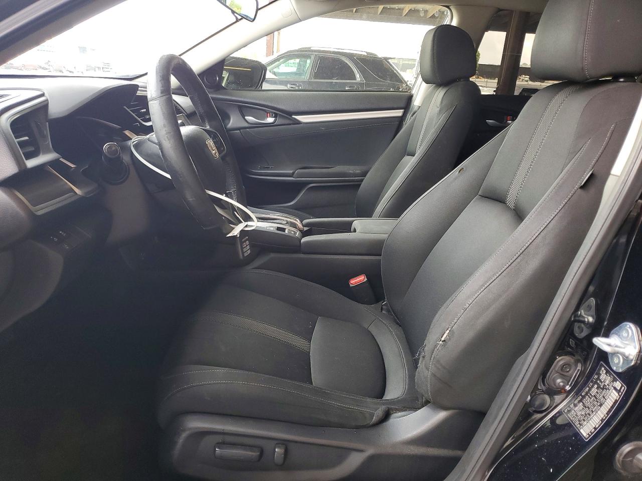 2019 Honda Civic Ex Black vin: JHMFC1F30KX011713