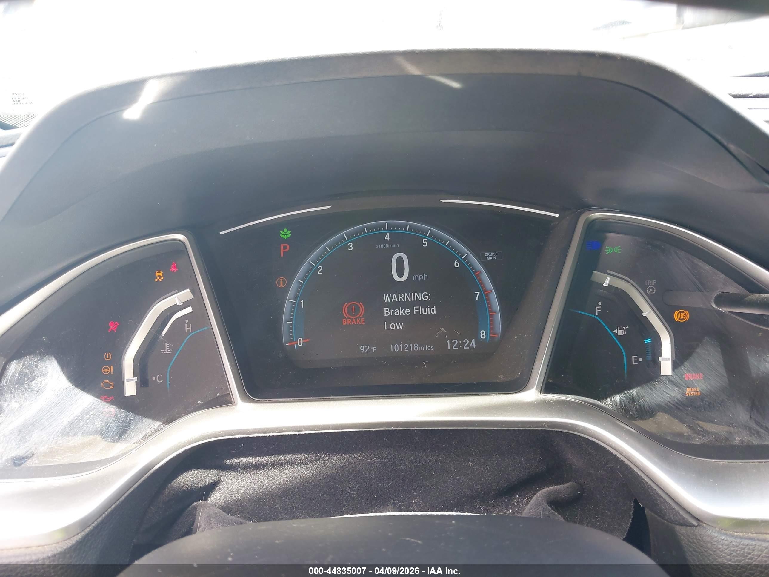 2018 Honda Civic Ex-t White vin: JHMFC1F33JX041724