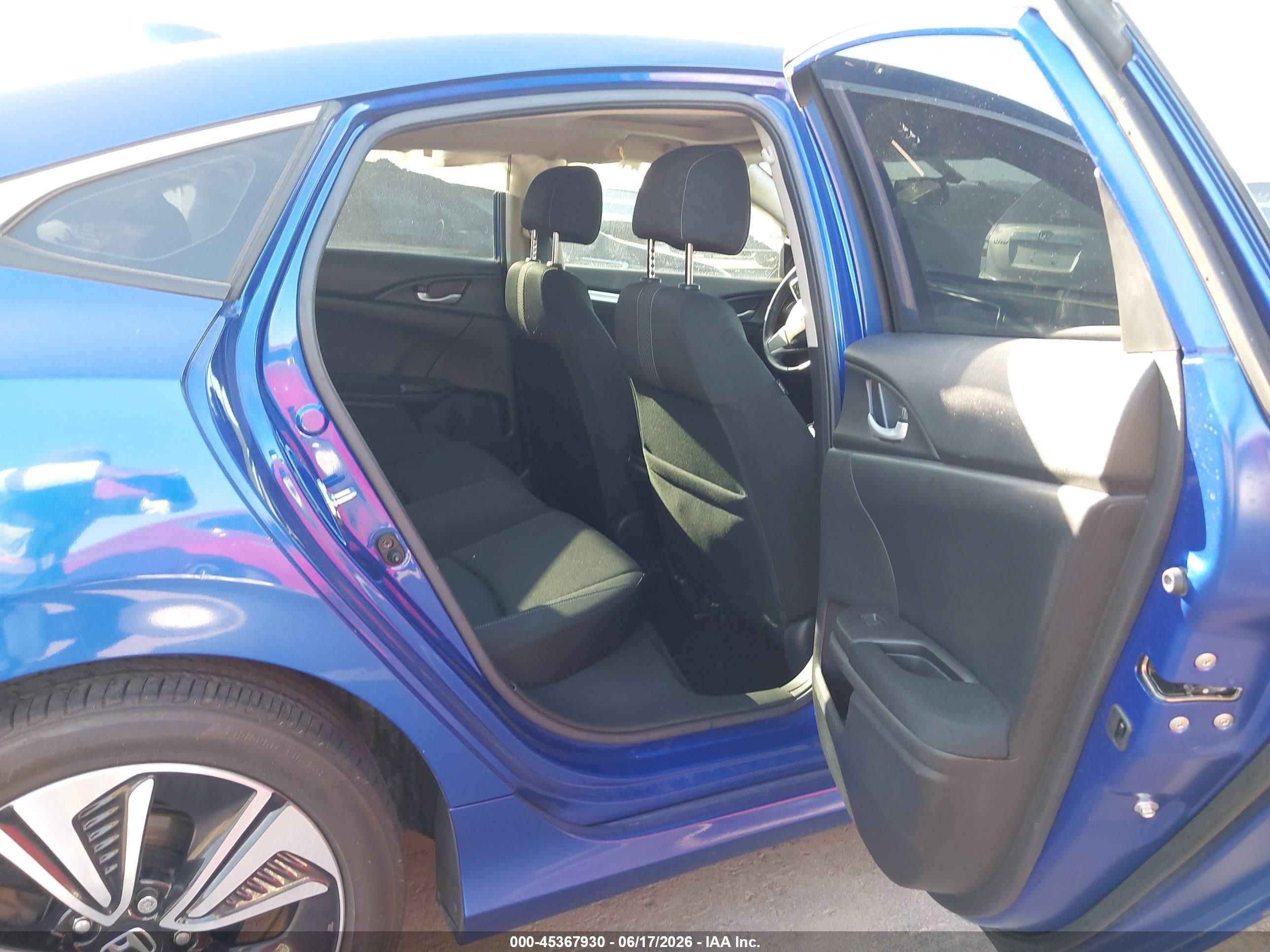 2018 Honda Civic Ex-t Синий vin: JHMFC1F35JX035360