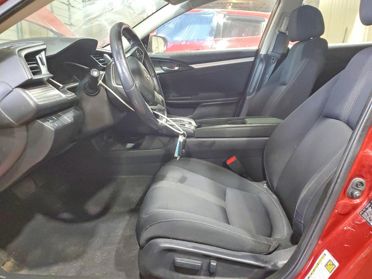 2019 Honda Civic Ex Orange vin: JHMFC1F35KX000769