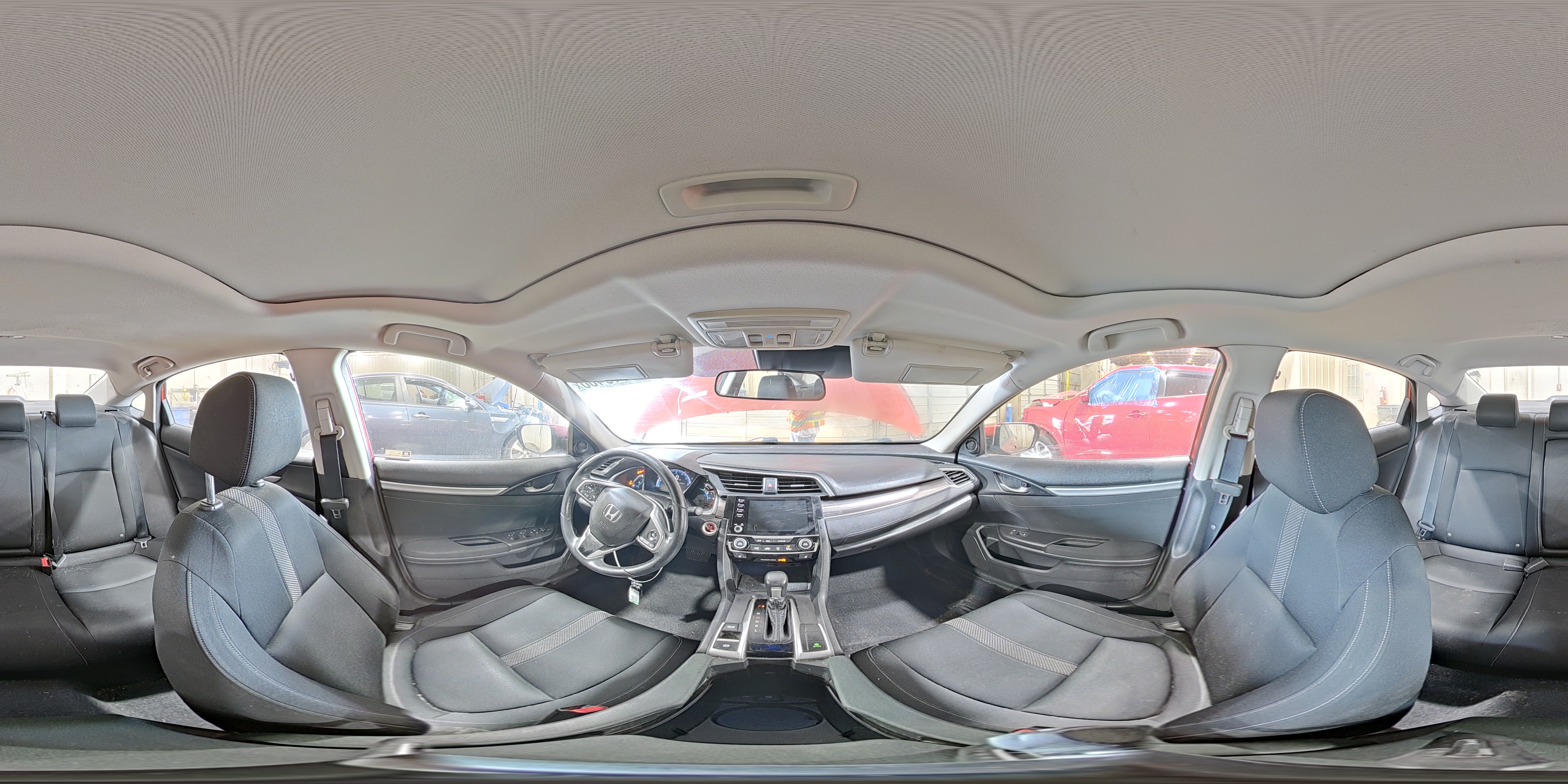 2019 Honda Civic Ex Orange vin: JHMFC1F35KX000769