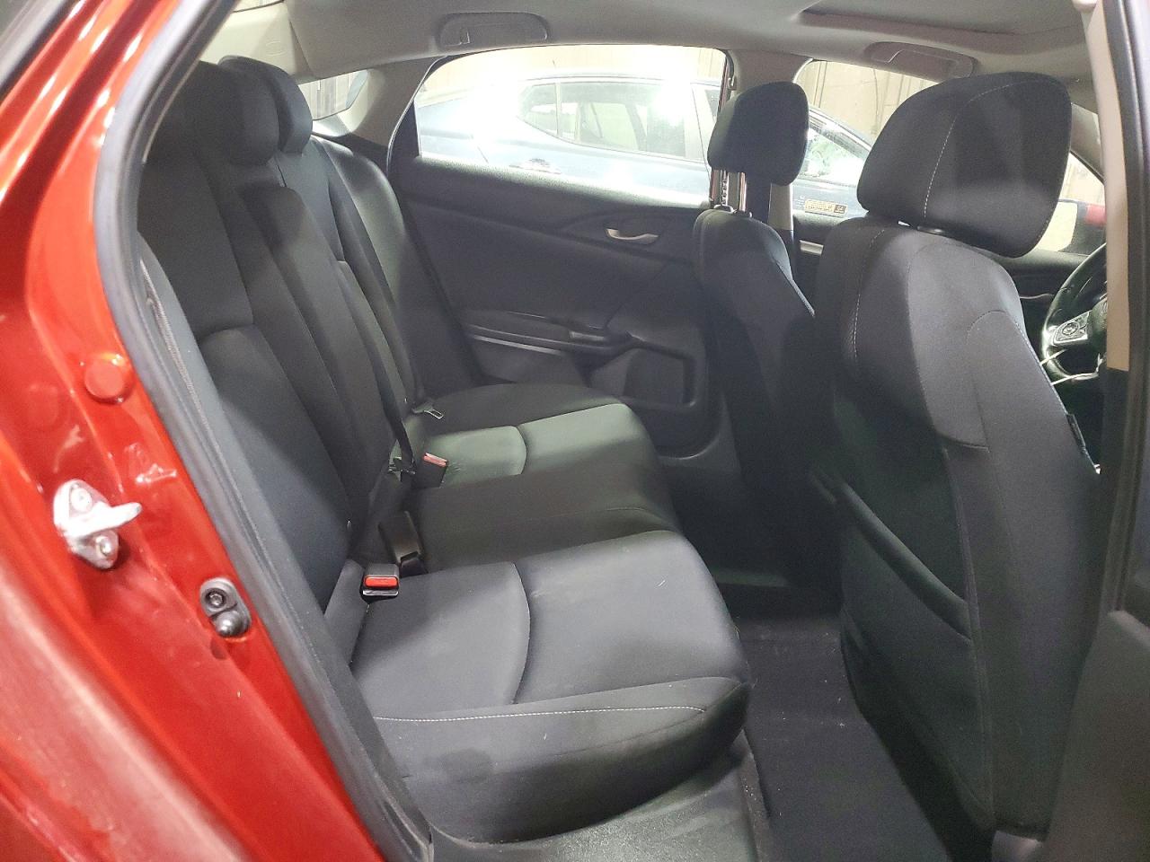 2019 Honda Civic Ex Orange vin: JHMFC1F35KX000769
