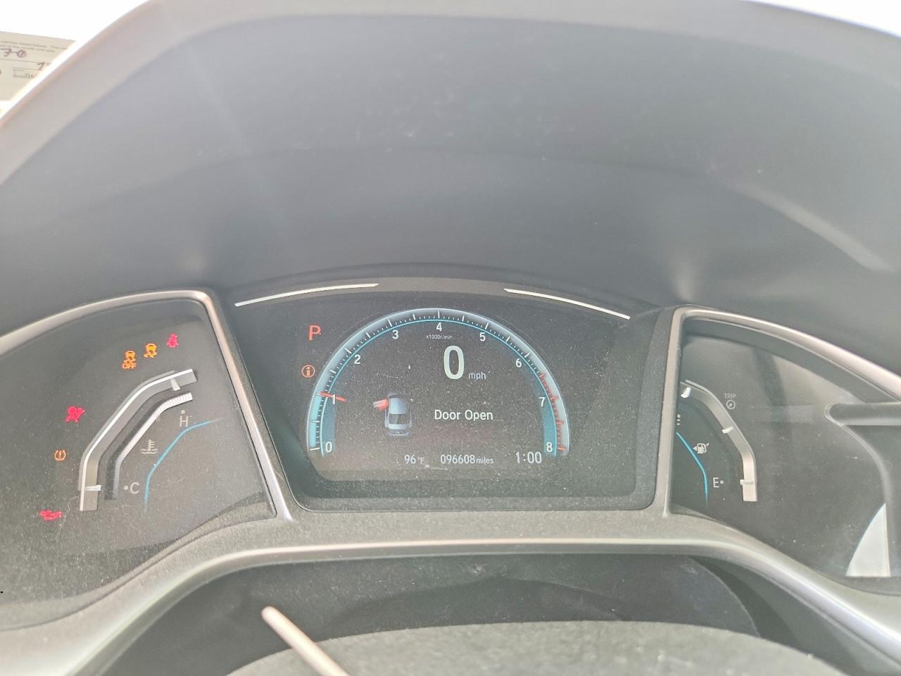2018 Honda Civic Ex Gray vin: JHMFC1F36JX012170