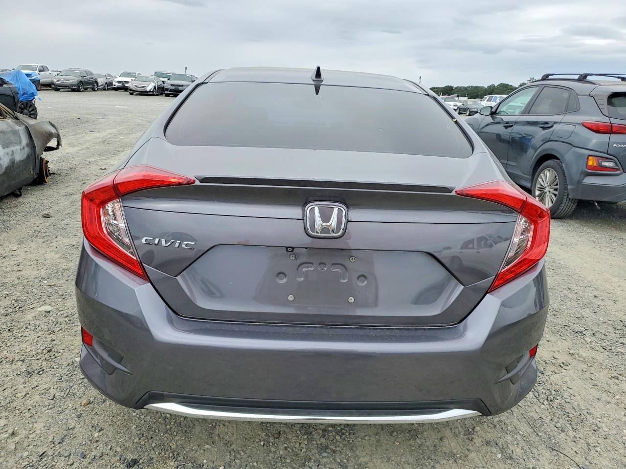 2019 Honda Civic Ex Charcoal vin: JHMFC1F36KX009867
