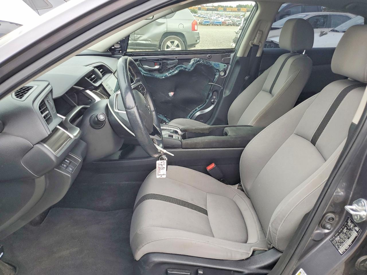 2019 Honda Civic Ex Charcoal vin: JHMFC1F36KX009867