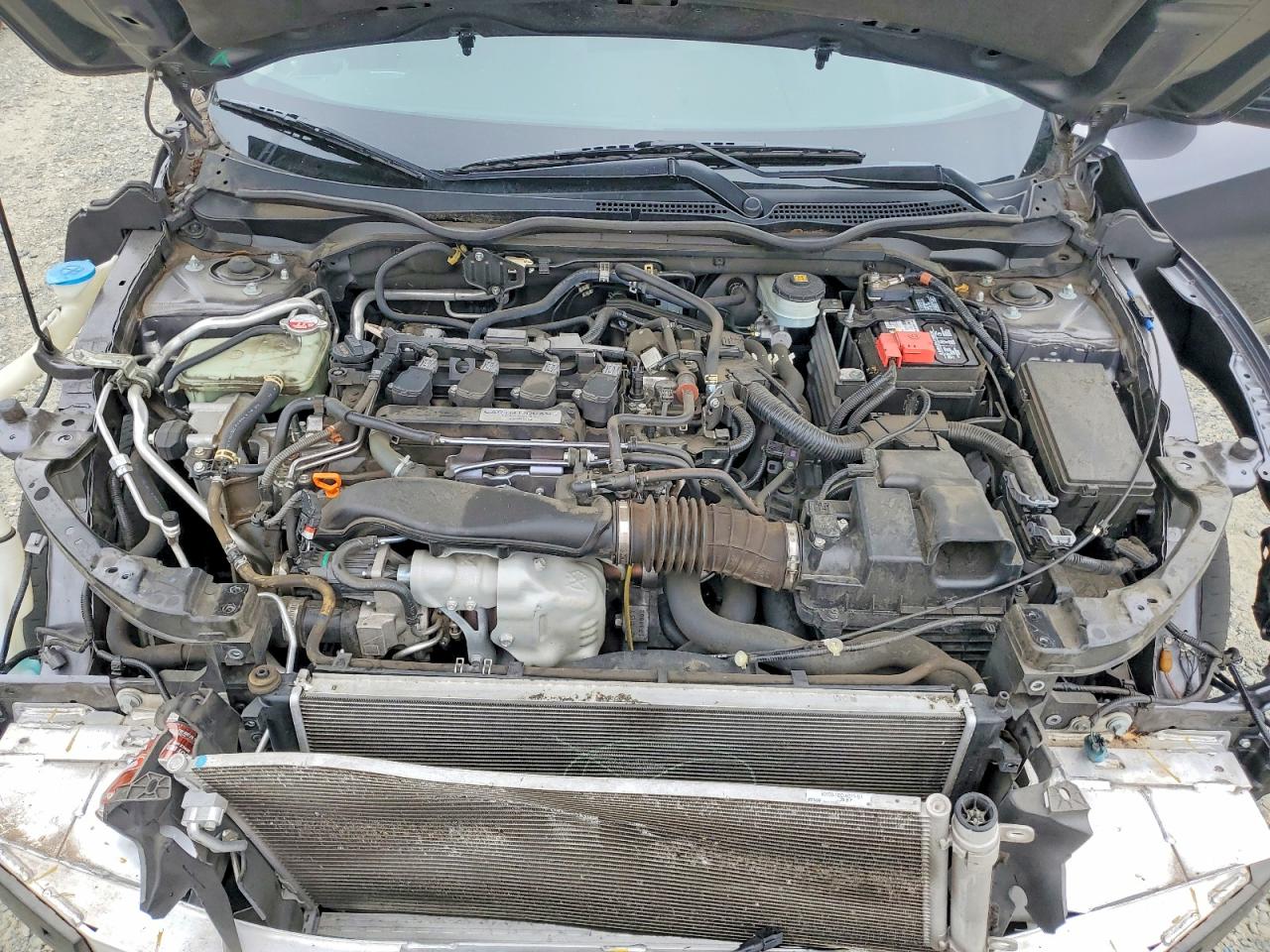 2019 Honda Civic Ex Charcoal vin: JHMFC1F36KX009867