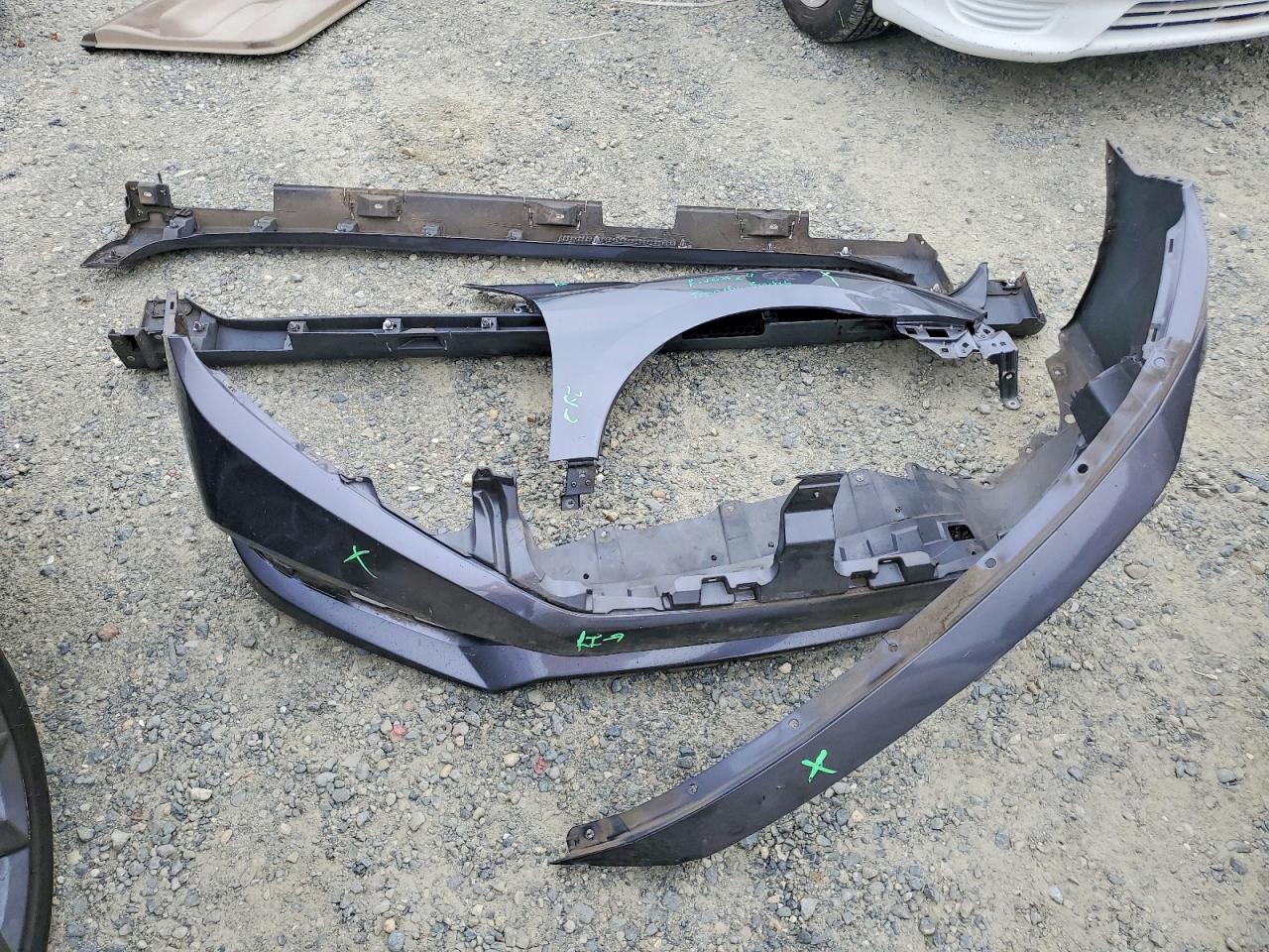 2019 Honda Civic Ex Charcoal vin: JHMFC1F36KX009867