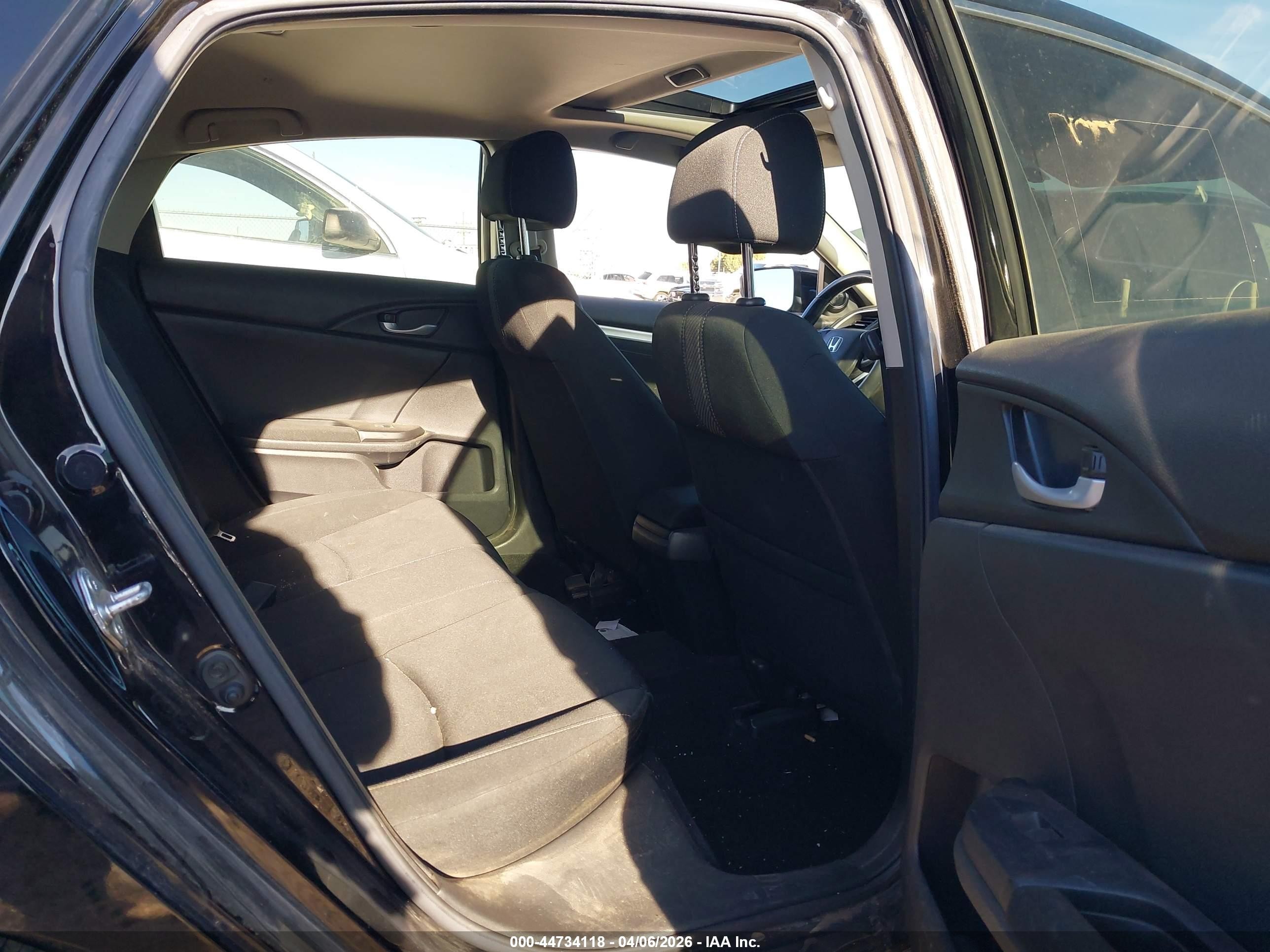 2018 Honda Civic Ex-t Черный vin: JHMFC1F38JX042576