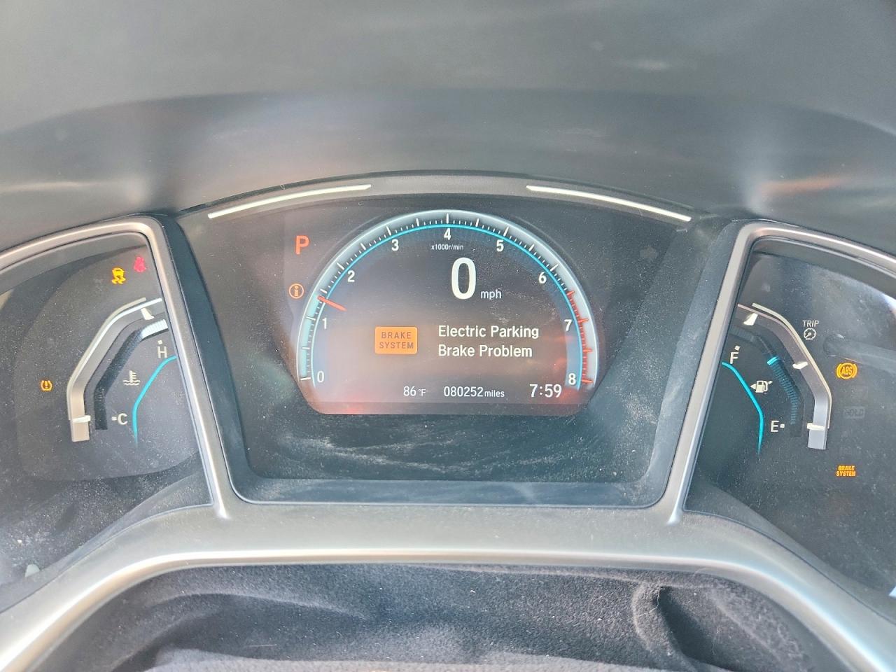 2018 Honda Civic Exl White vin: JHMFC1F72JX041071