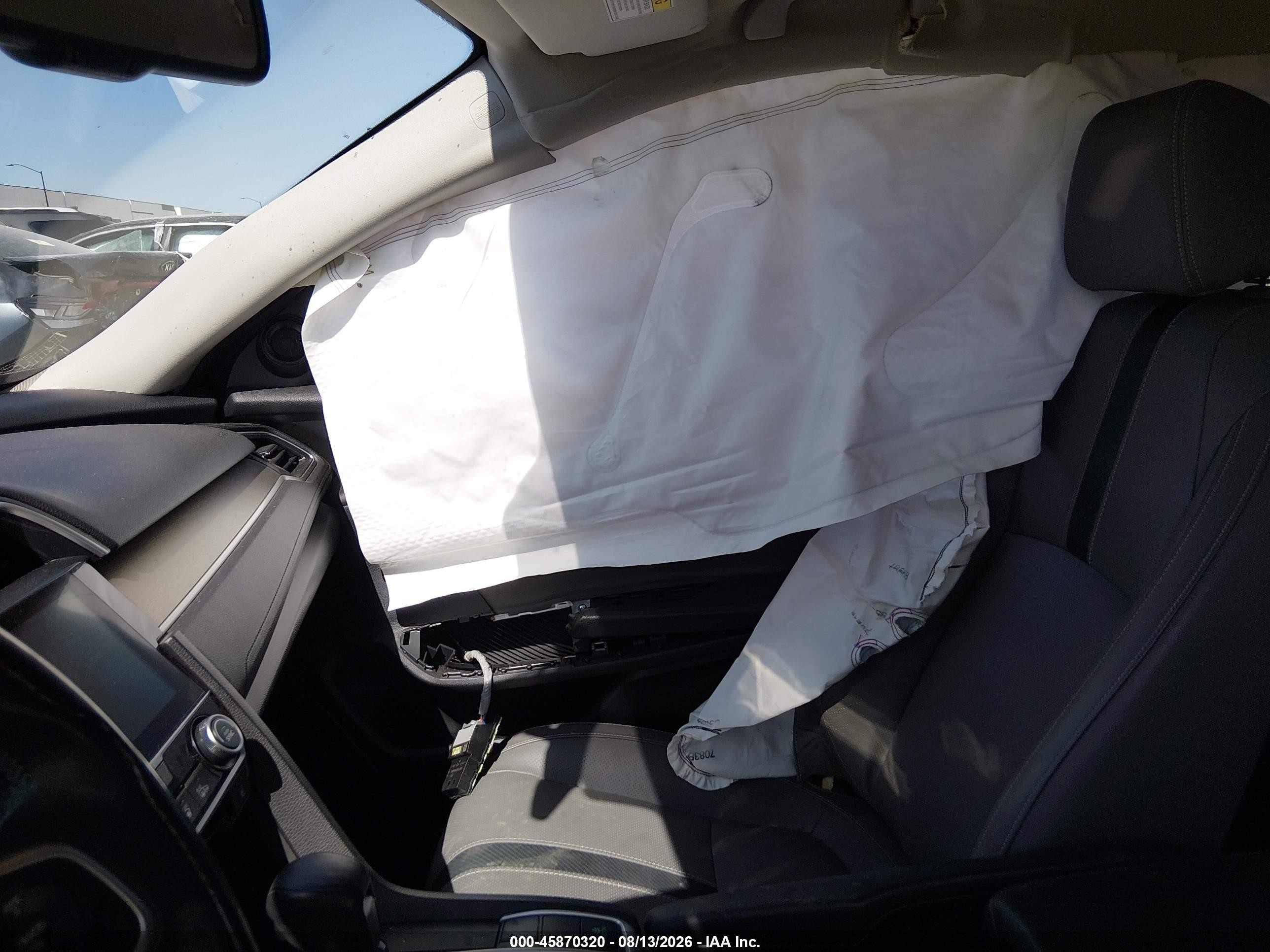 2018 Honda Civic Ex-l Черный vin: JHMFC1F78JX034464