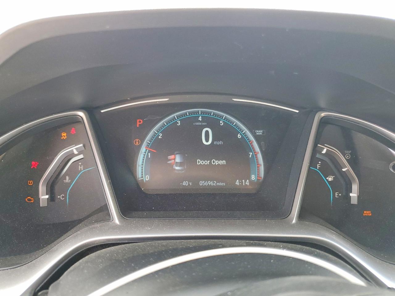 2018 Honda Civic Exl White vin: JHMFC1F79JX019682