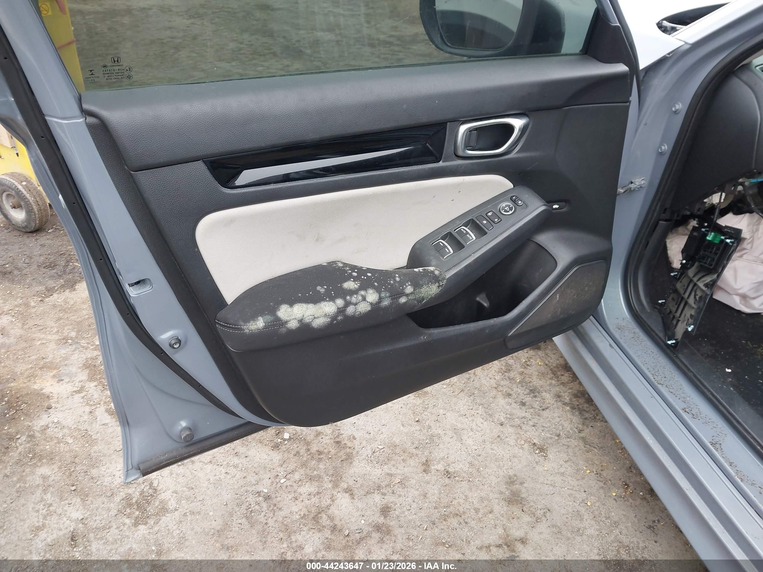 2022 Honda Civic Ex Gray vin: JHMFE1F73NX008421