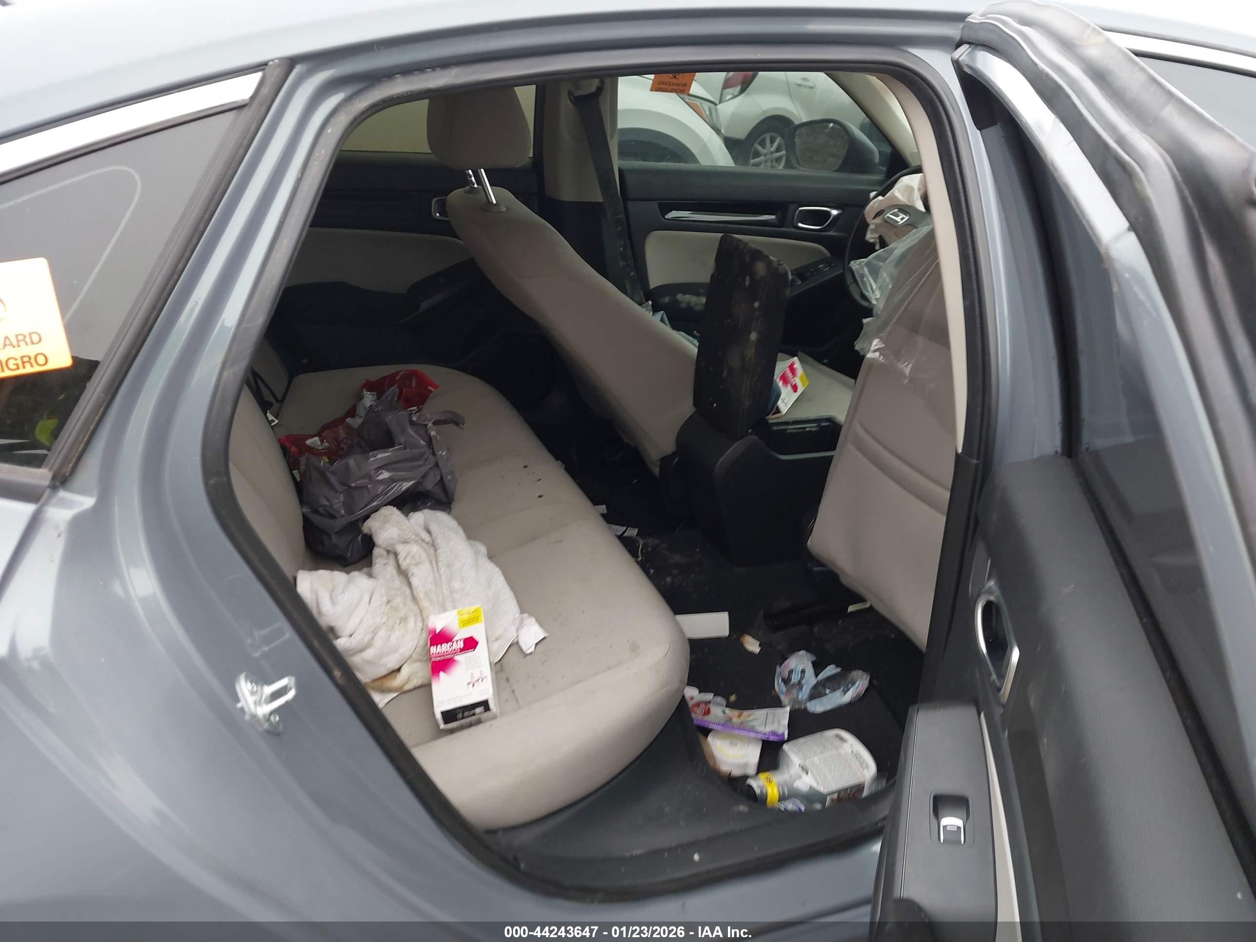 2022 Honda Civic Ex Gray vin: JHMFE1F73NX008421