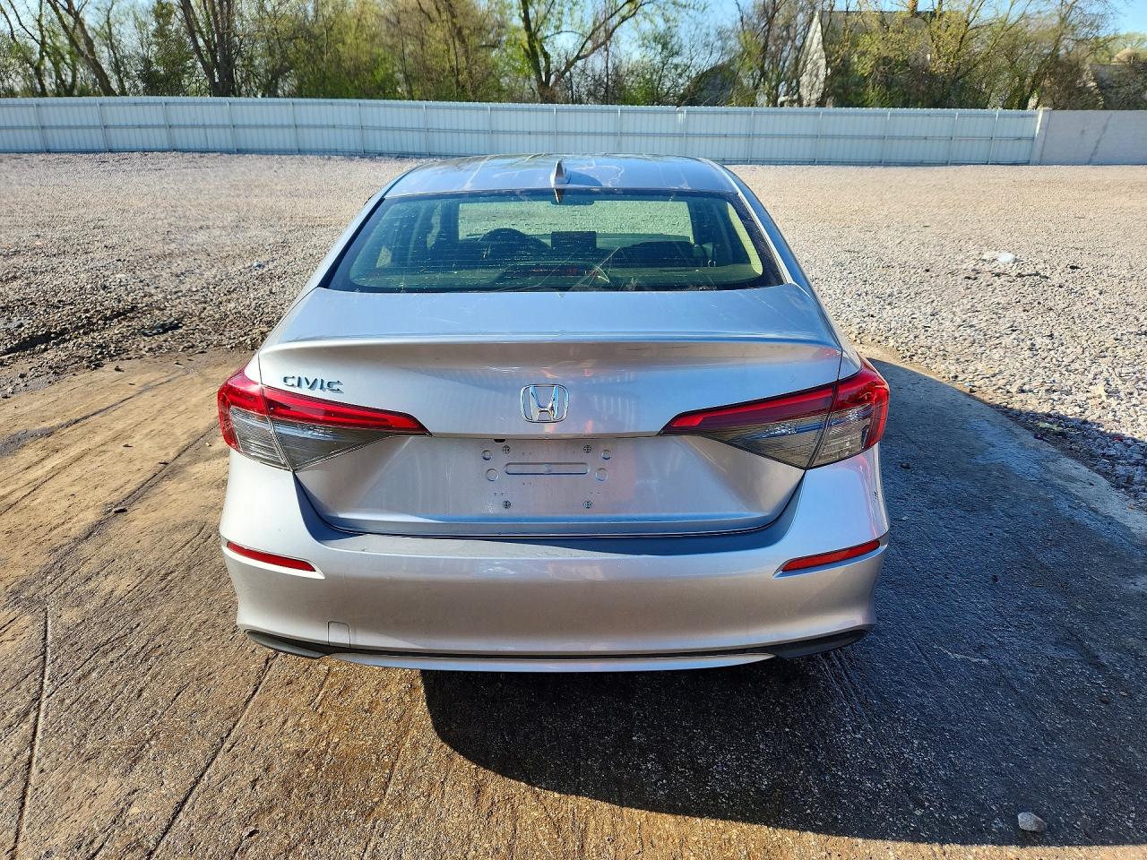 2022 Honda Civic Ex Silver vin: JHMFE1F78NX003067