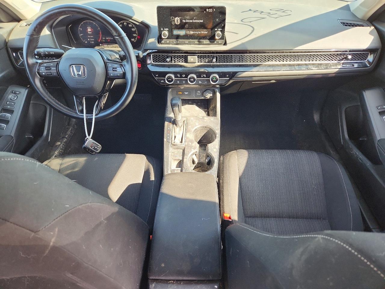 2022 Honda Civic Ex Silver vin: JHMFE1F78NX003067