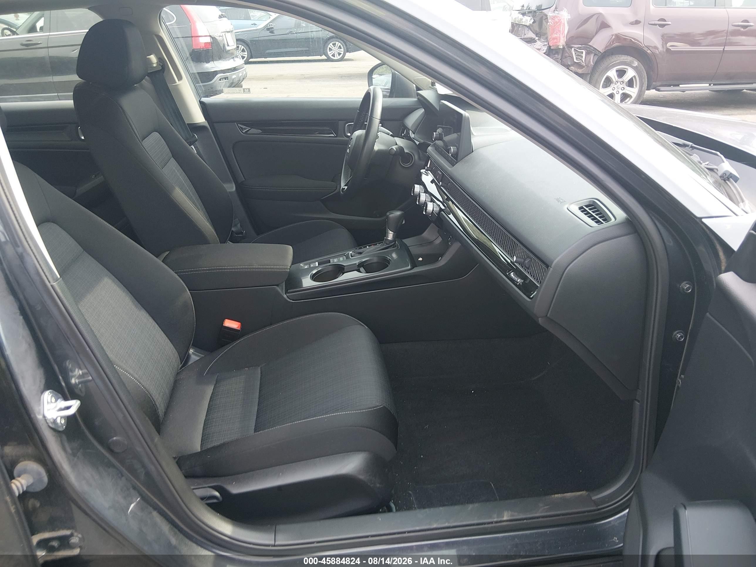 2022 Honda Civic Ex Gray vin: JHMFE1F7XNX010117