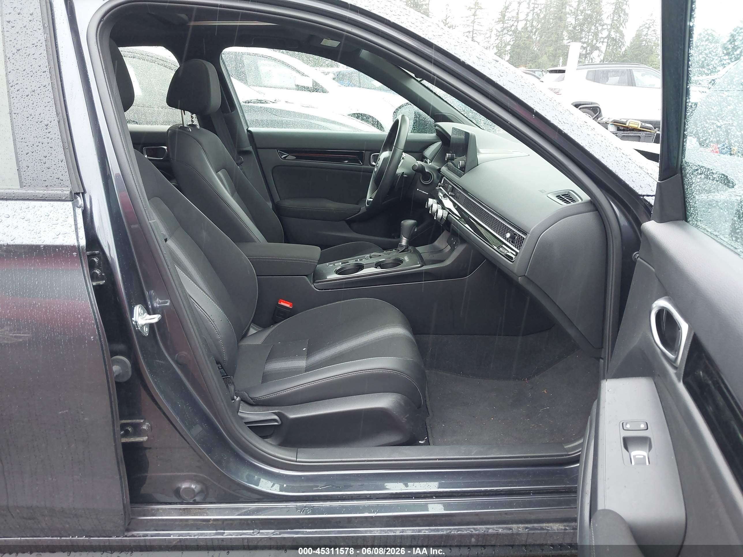2025 Honda Civic Hybrid Sport Gray vin: JHMFL4H84SX002524