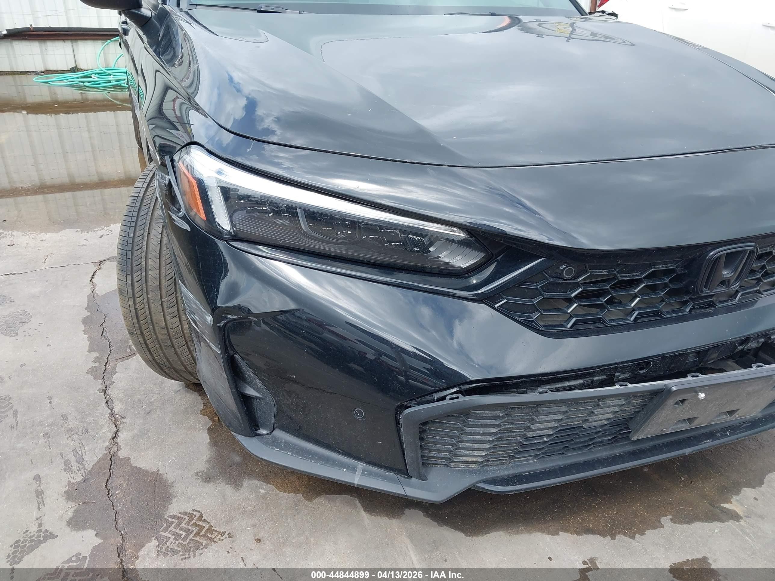 2025 Honda Civic Hybrid Sport Touring Black vin: JHMFL4H95SX000273