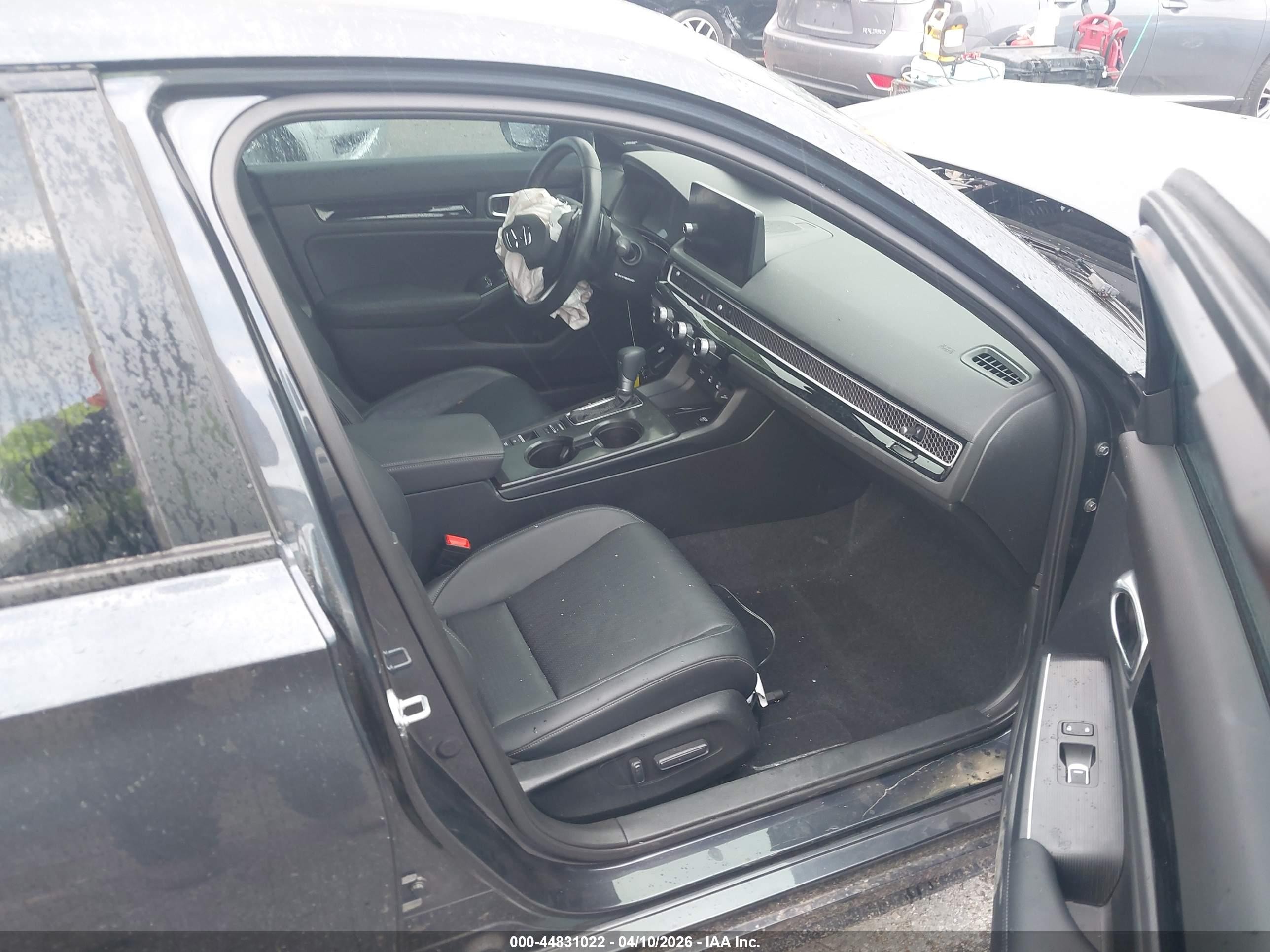 2025 Honda Civic Hybrid Sport Touring Серый vin: JHMFL4H97SX001313