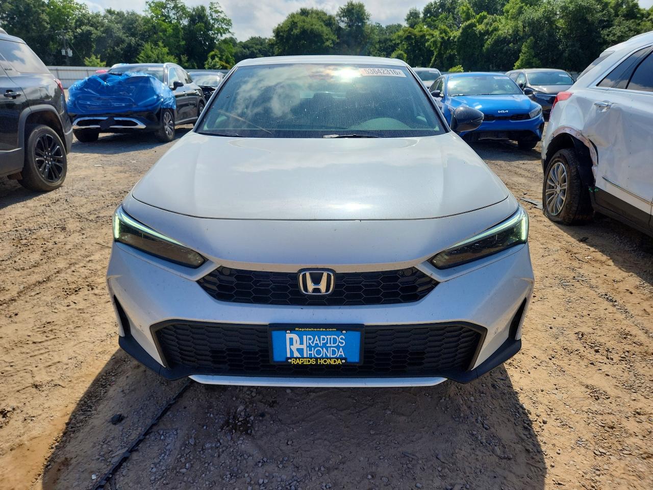 2026 Honda Civic Sport Touring White vin: JHMFL4H97TX002639