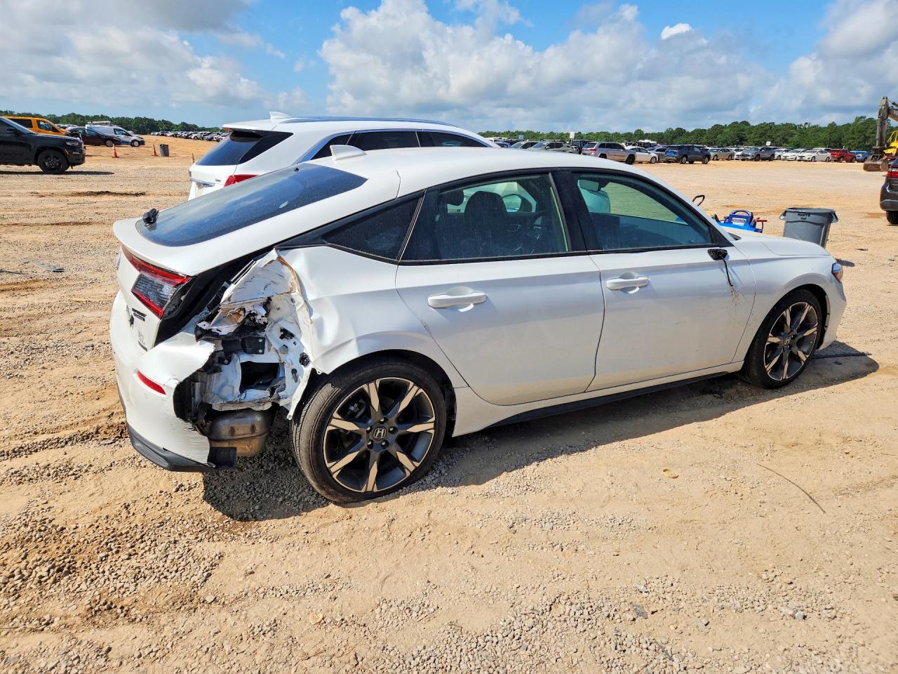 2026 Honda Civic Sport Touring White vin: JHMFL4H97TX002639