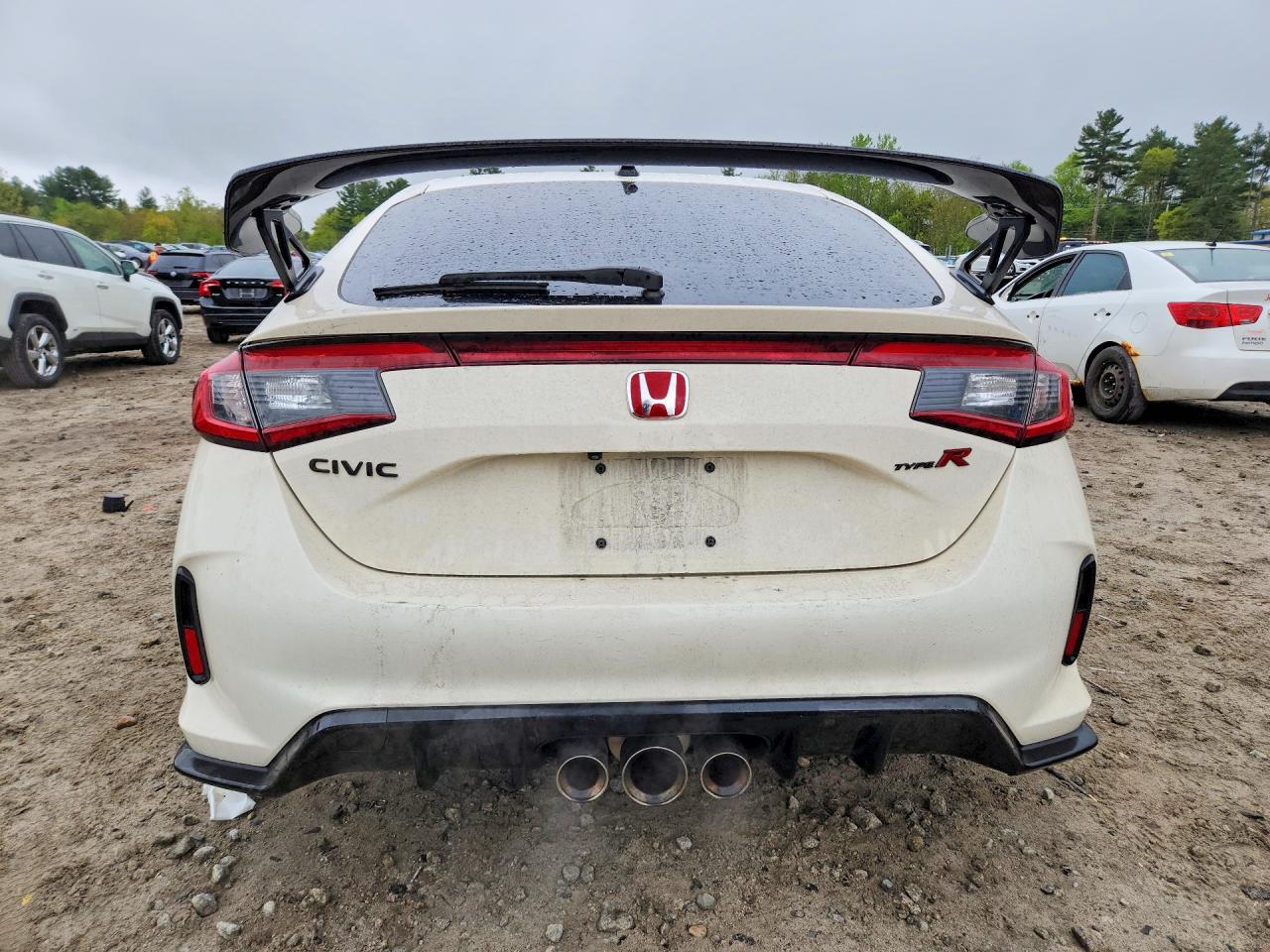 2024 Honda Civic Type-r White vin: JHMFL5G43RX001993