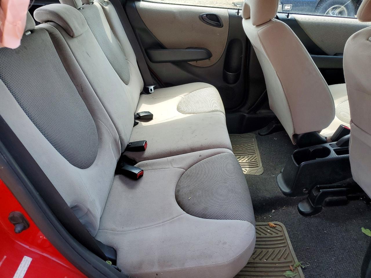 2007 Honda Fit Красный vin: JHMGD37417S045572