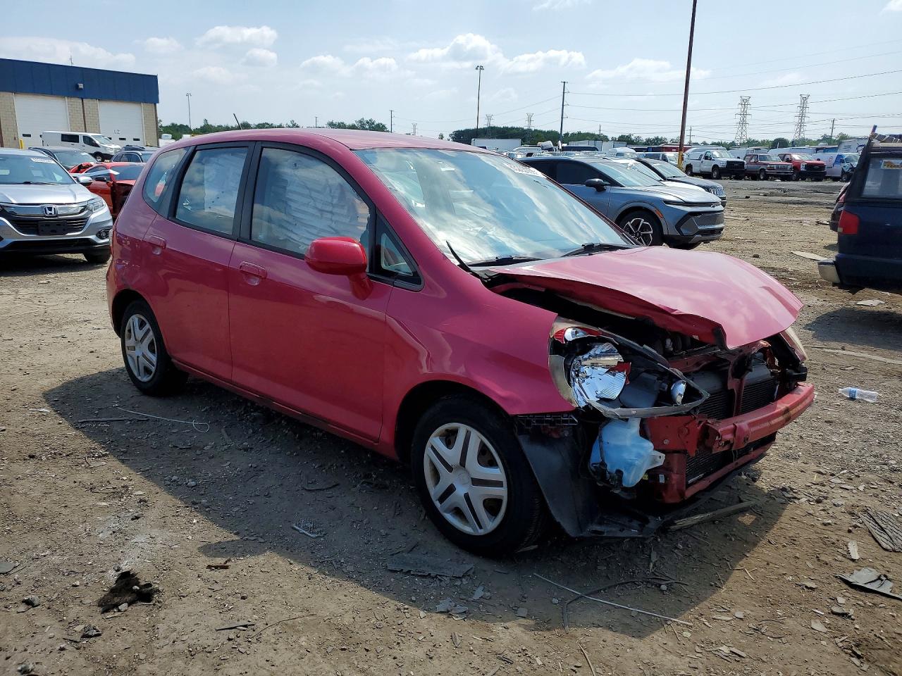 2007 Honda Fit Красный vin: JHMGD37417S045572