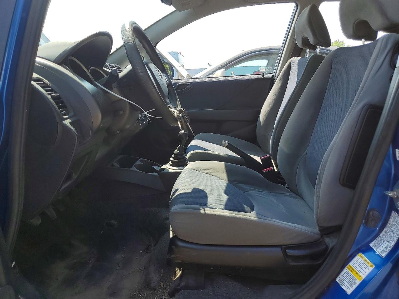 2008 Honda Fit Синий vin: JHMGD37438S801081