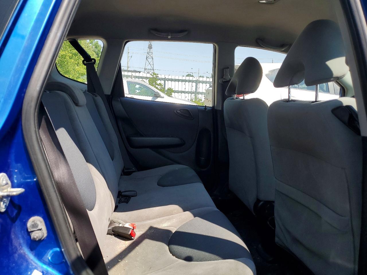 2008 Honda Fit Синий vin: JHMGD37438S801081