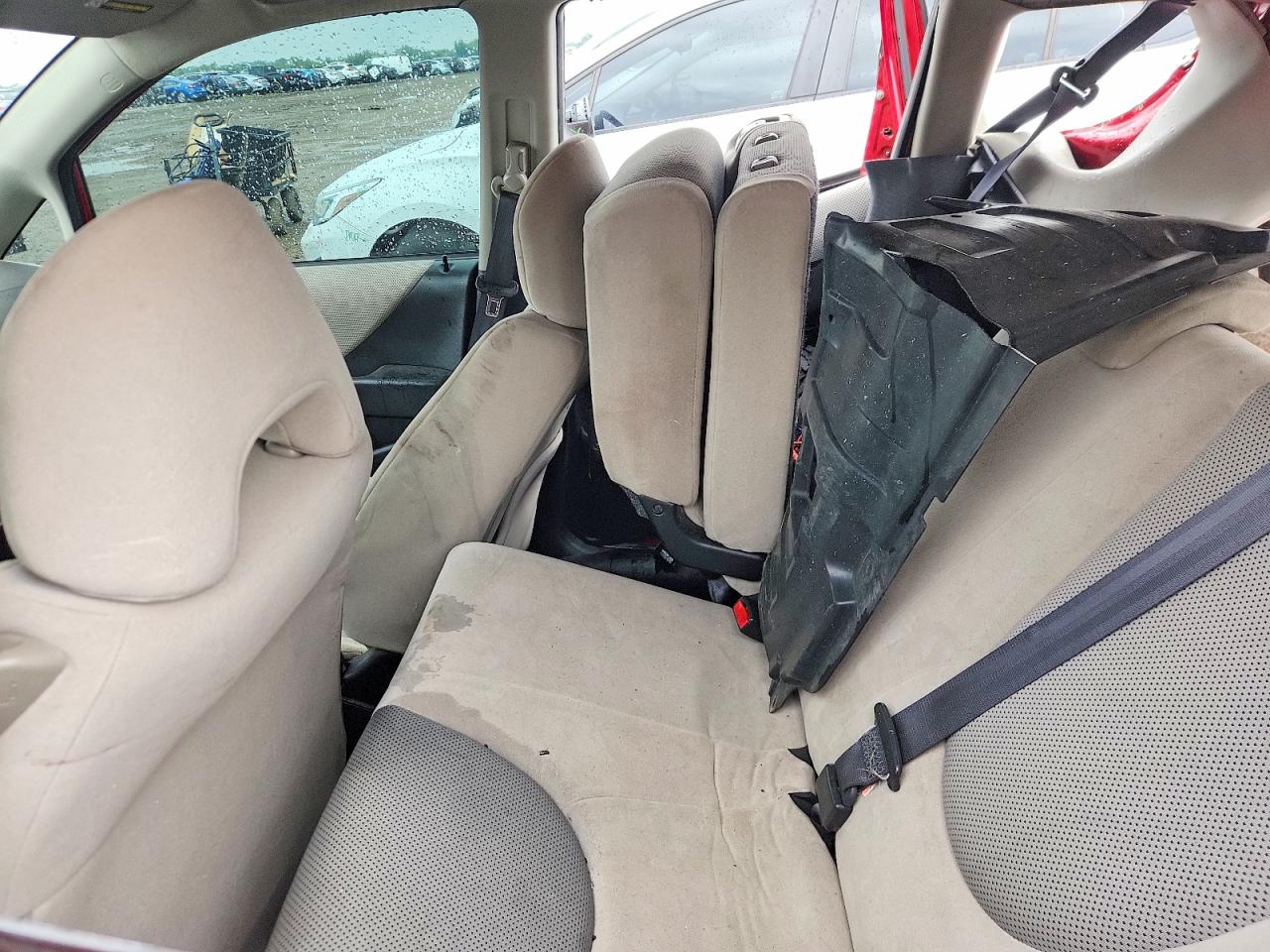 2007 Honda Fit Красный vin: JHMGD37447S003896