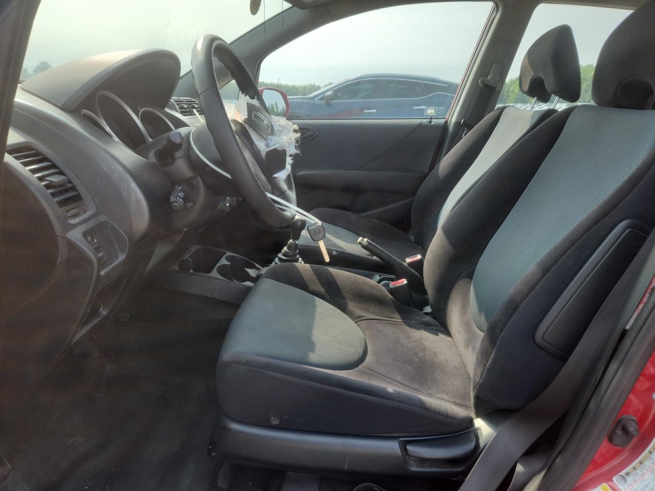 2008 Honda Fit Красный vin: JHMGD37458S070184