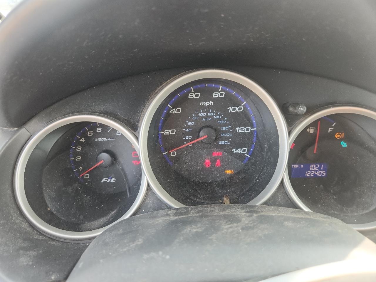 2008 Honda Fit Красный vin: JHMGD37458S070184