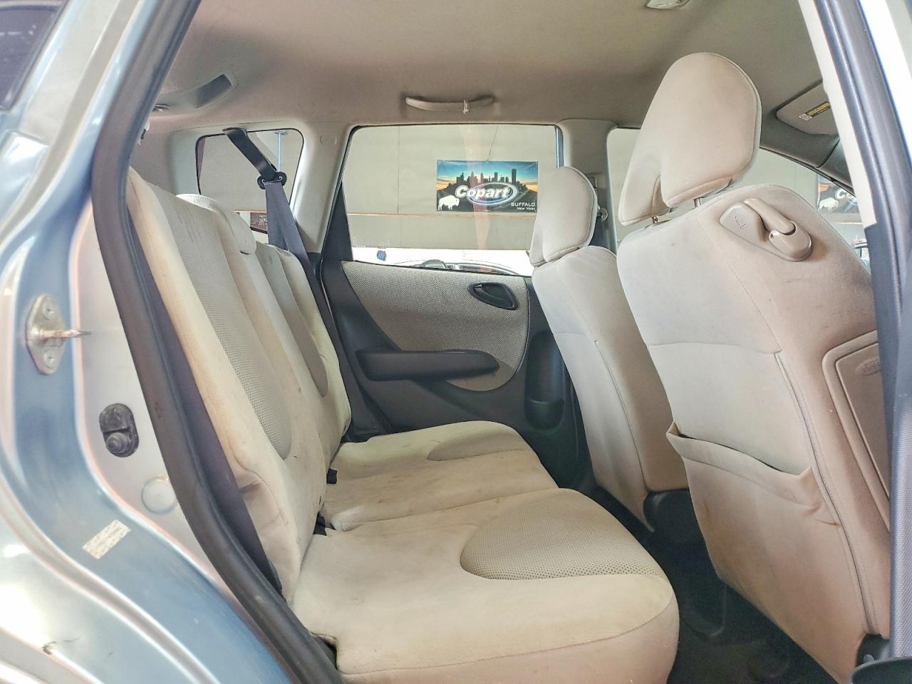 2007 Honda Fit Blue vin: JHMGD37467S066952