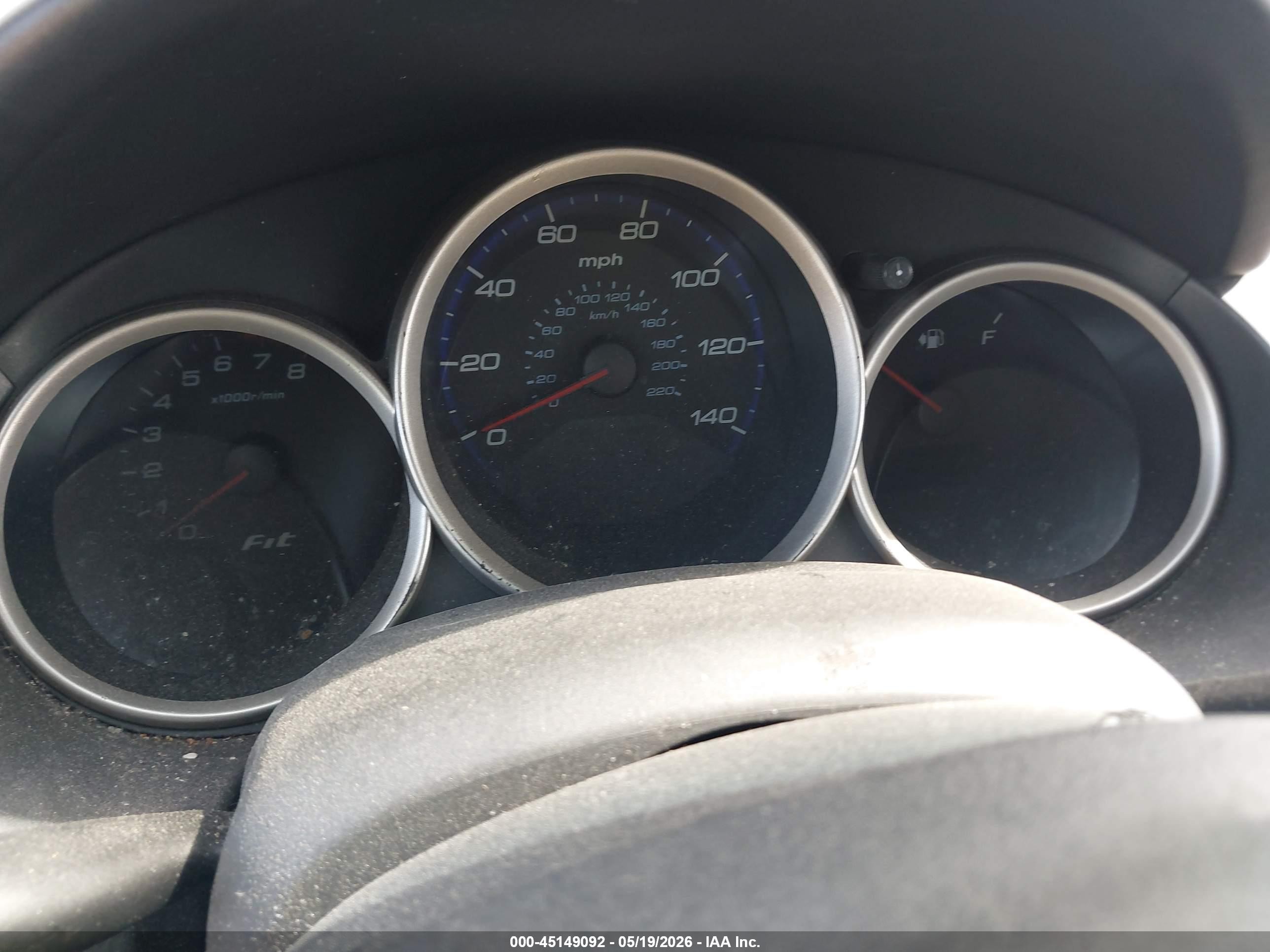2008 Honda Fit   Blue vin: JHMGD37468S006865