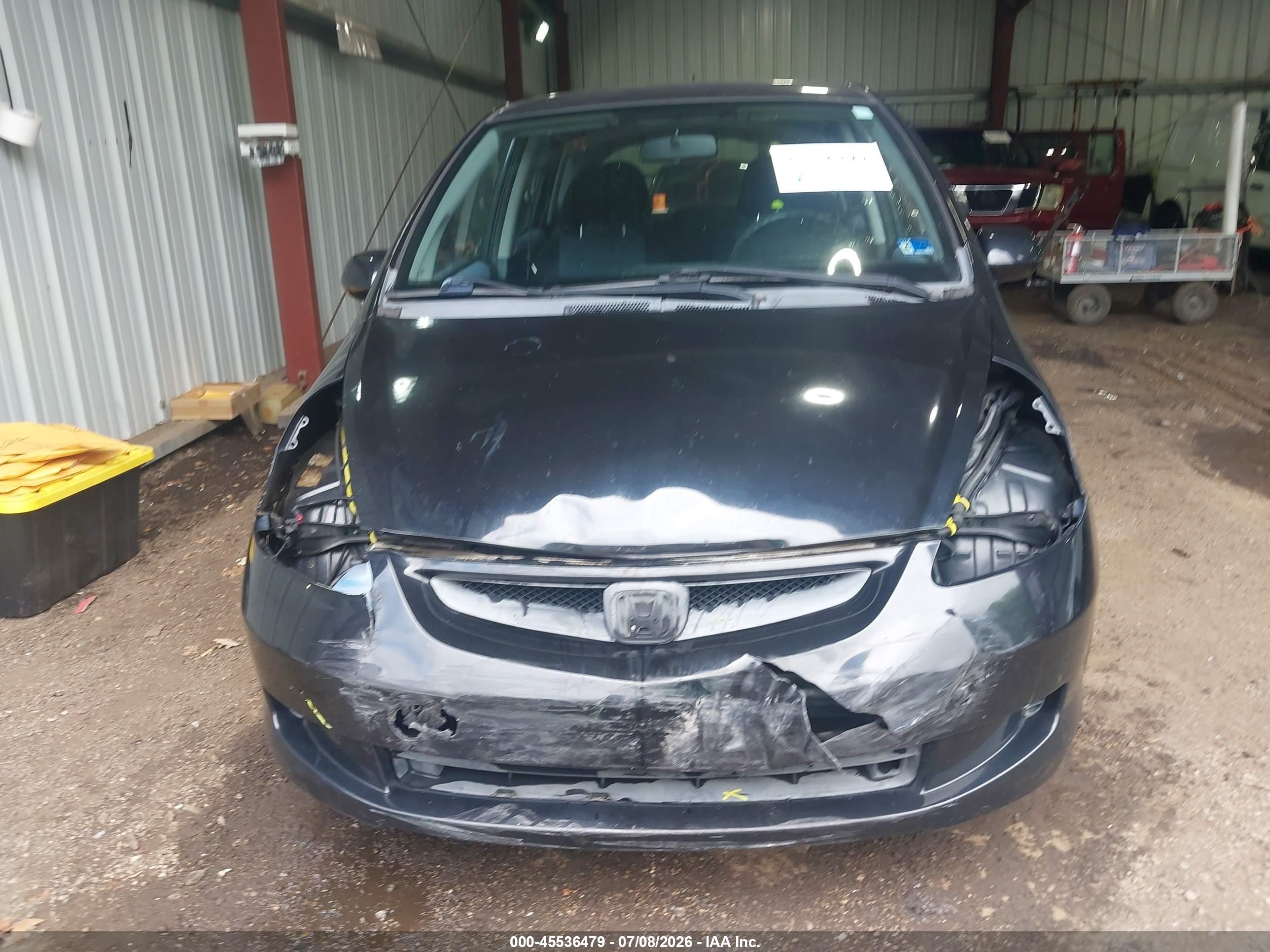 2008 Honda Fit   Black vin: JHMGD37488S002364